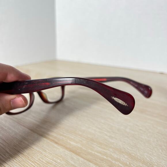 Oliver Peoples OV5174 1131 Wacks Eyeglasses Burgundy Frames Only 49-19-140 main image 5